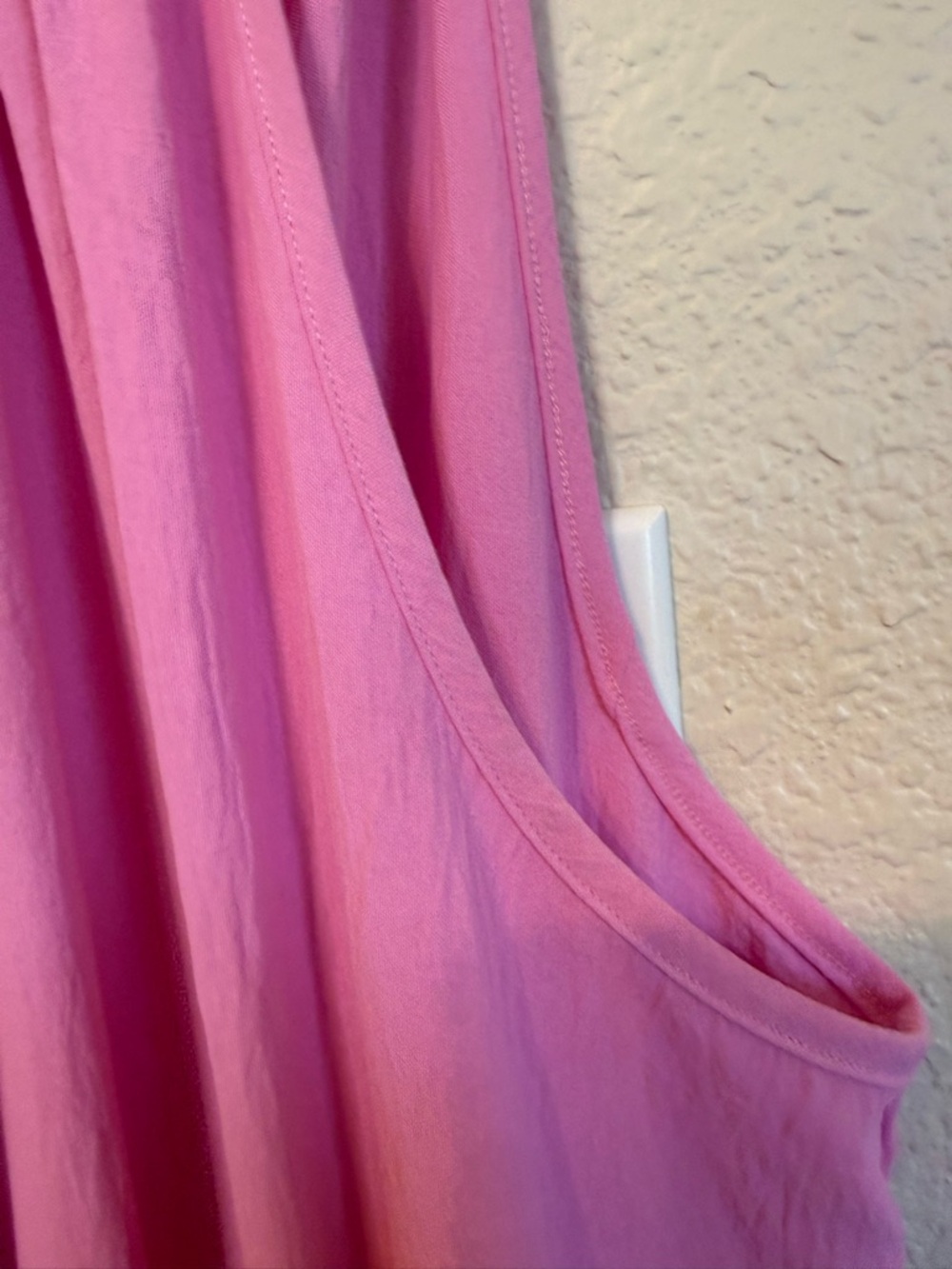 Sleeveless Pink Halter Maxi Dress large 2 Hearts - Picture 3 of 12